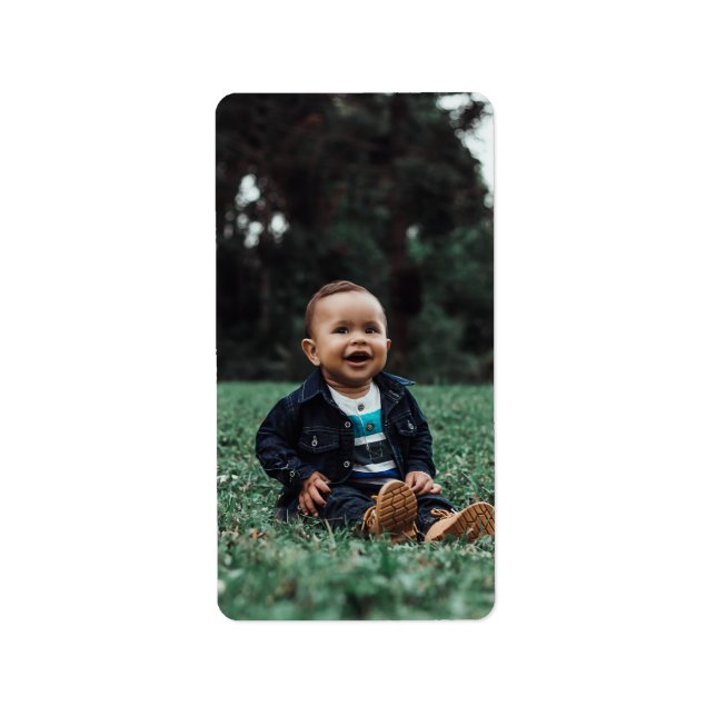 Create Your Own Design Custom Photo Label (Front)