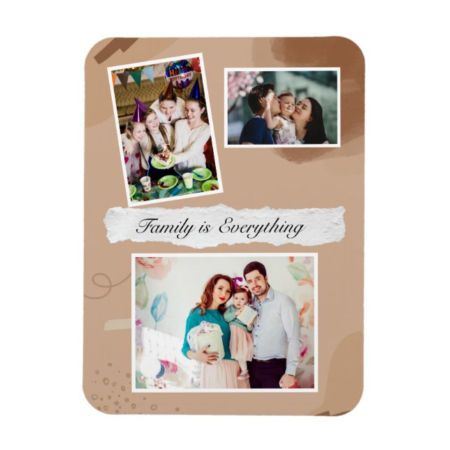 Create Your Own Design Flexible Photo Magnet (Vertical)