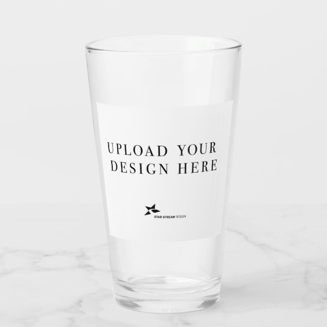 Create Your Own Design Glass (Back)