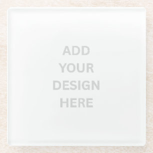 Create Your Own Design Glass Trivet Glass Coaster