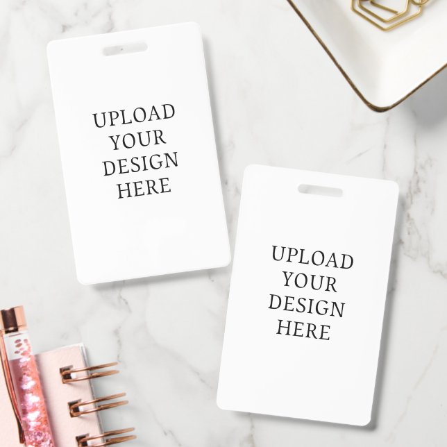 Create Your Own Design  ID Badge (Office)