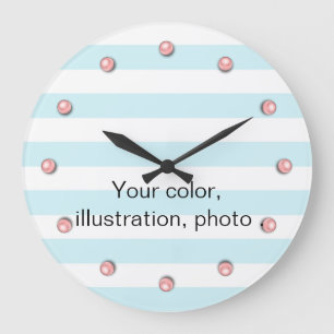 Create your own design large clock
