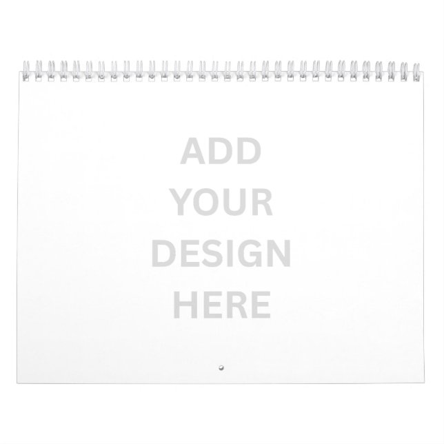 Create Your Own Design Medium 12 Month Calendar (Cover)