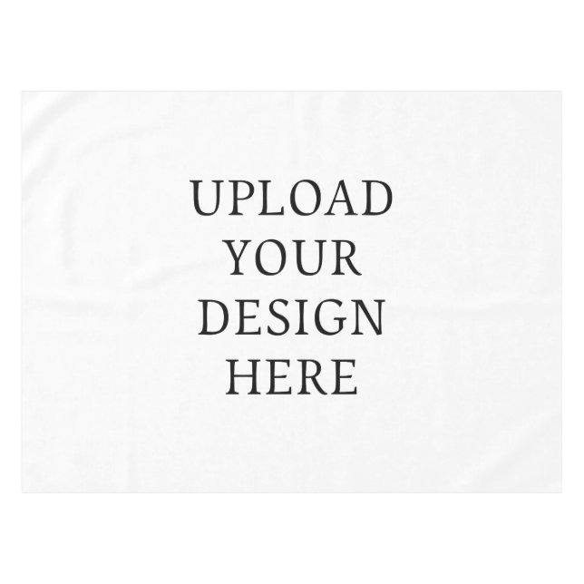 Create Your Own Design Personalised Tablecloth (Front (Horizontal))