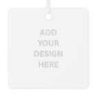 Create Your Own Design Porcelain Circle Ornament