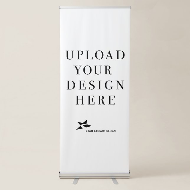 Create Your Own Design Retractable Banner (Front)