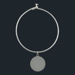 Create Your Own Design Round Charm Bangle Bracelet<br><div class="desc">Create Your Own Design Round Charm Bangle Bracelet</div>