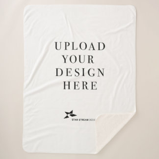Create Your Own Design Sherpa Blanket