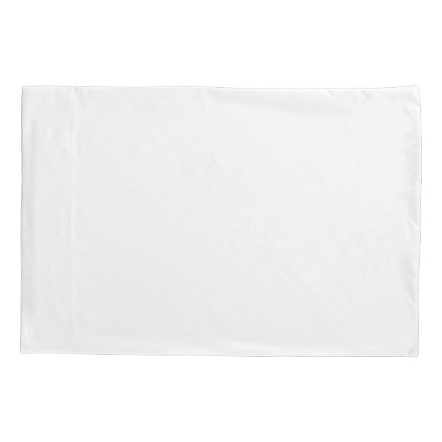 Create Your Own Design Single Standard Size Pillowcase (Back)