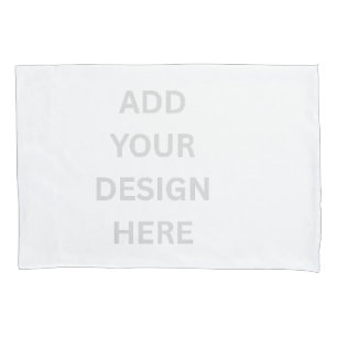 Create Your Own Design Single Standard Size Pillowcase