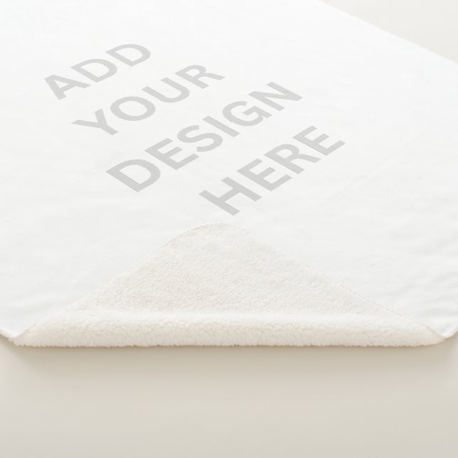 Create Your Own Design Small Sherpa Blanket (3/4)