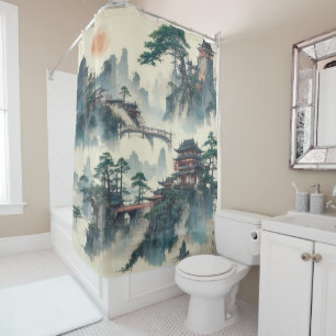 Create Your Own Design Vintage custom picture Shower Curtain