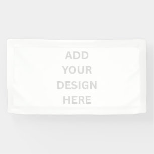 Create Your Own Design Vinyl Banner, 1.6'x3' Banner