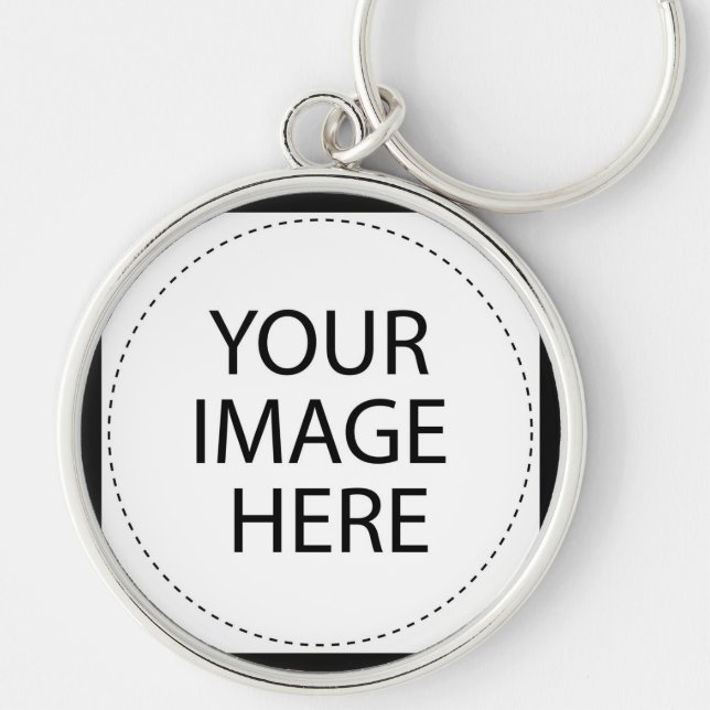 Create Your Own : Design Your Own Custom Gift Key Ring (Front)