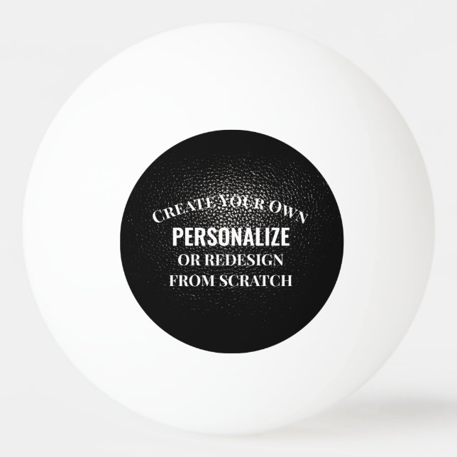 Create Your Own - Design Your Own Custom Ping Pong Ball (Front)