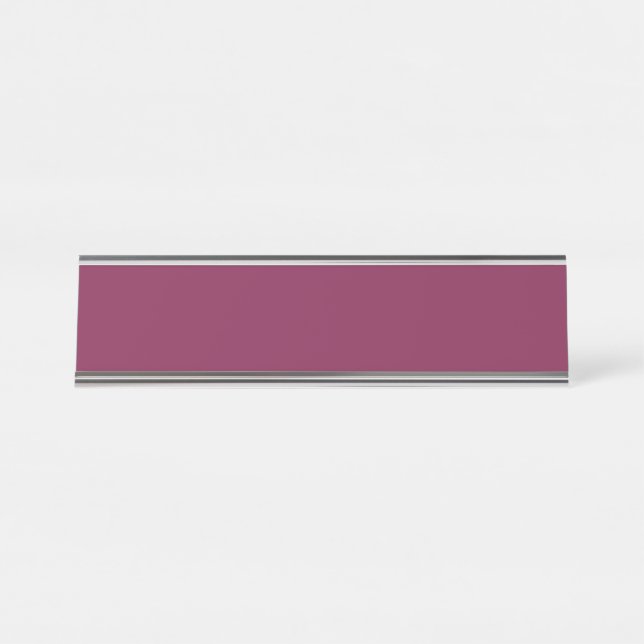 Create Your Own Desk Name Plate (Front)