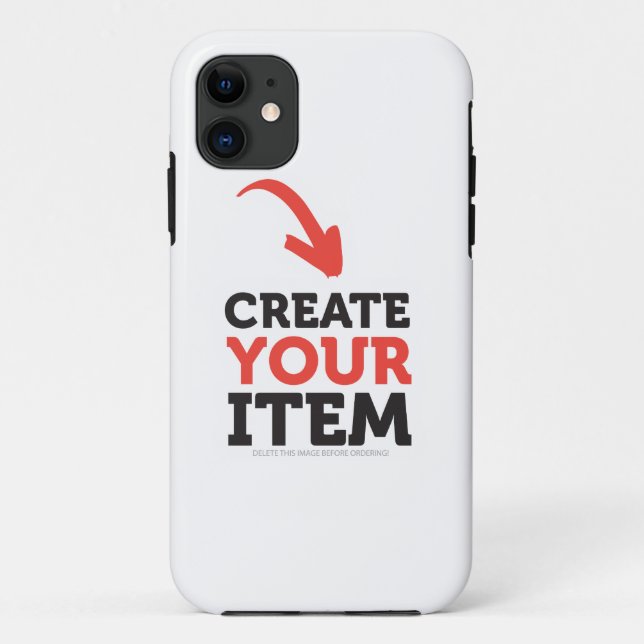 CREATE-YOUR-OWN DIY Custom upload your design Case-Mate iPhone Case (Back)