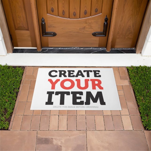 CREATE-YOUR-OWN DIY Custom upload your design Doormat (Outdoor)