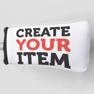 CREATE-YOUR-OWN DIY Custom upload your design Golf Head Cover