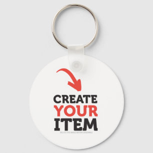 CREATE-YOUR-OWN DIY Custom upload your design Key Ring