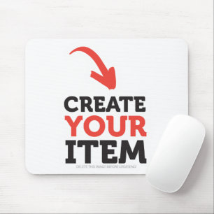 CREATE-YOUR-OWN DIY Custom upload your design Mouse Mat