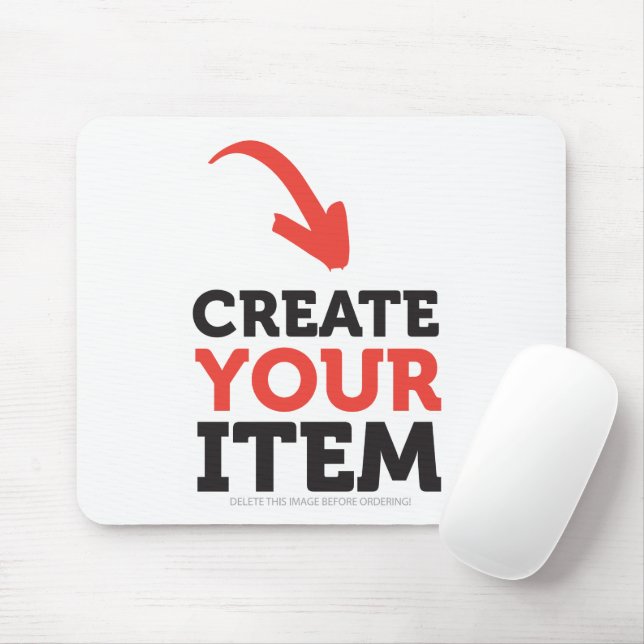 CREATE-YOUR-OWN DIY Custom upload your design Mouse Mat (With Mouse)