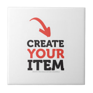CREATE-YOUR-OWN DIY Custom upload your design Tile