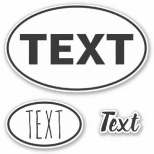 Create Your Own DIY Eurostyle Vinyl Sticker Set