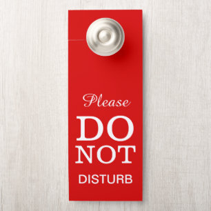 Create Your Own Do Not Disturb Wedding Door Hanger