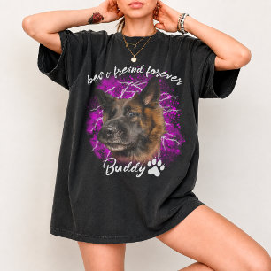create your own Dog Pet Photo Animal custom 90s T-Shirt