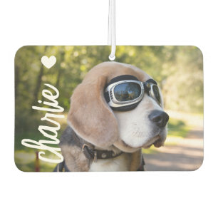 Create Your Own Dog Photo Car Air Freshener