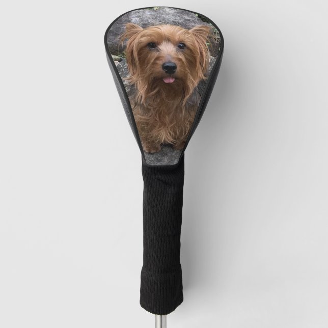 Create Your Own Dog Photo Custom Pet Golf Head Cover (Front)