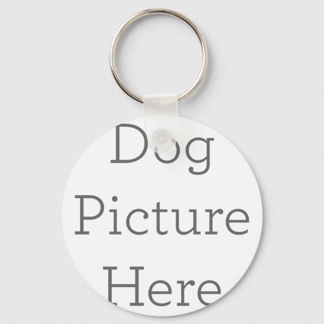 Metal Circle Keychain, 2" (Front)