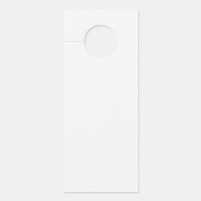 Create Your Own Door Hanger (Front)