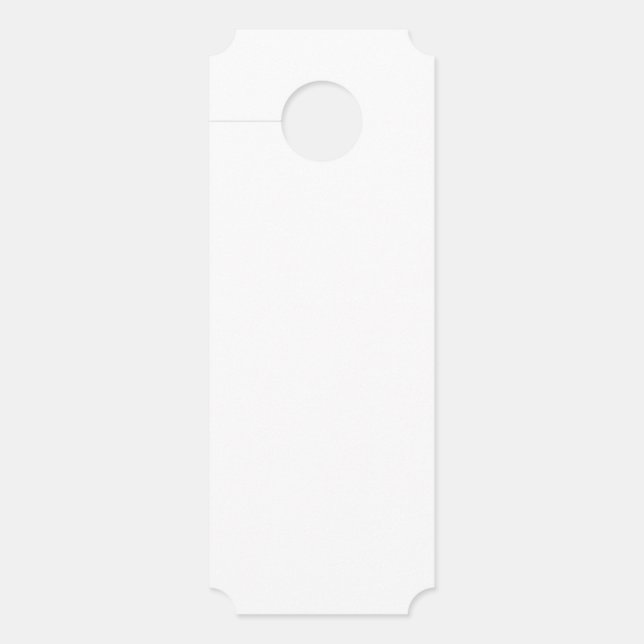 Create Your Own Door Hanger (Front)