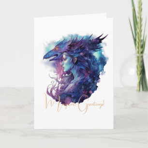 Create Your Own Dragon Goddess Card