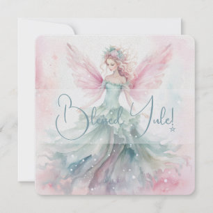 Create Your Own Dreamy Magic Yule Fairy Card