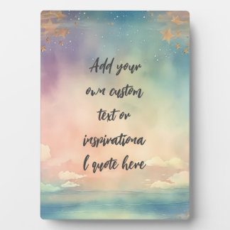 Create Your Own Dreamy Ocean Motivational Quote Plaque