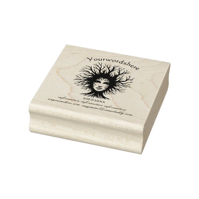 Create Your Own Dryad Tree Nymph Fairy Rubber Stamp (Stamp)