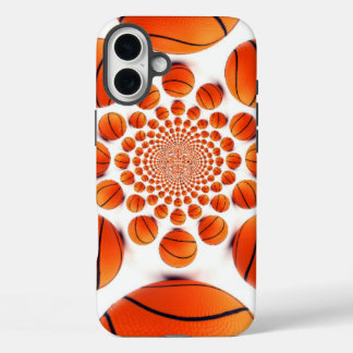 Create Your Own Eat Drink Play Sleep basketball iPhone 16 Plus Case