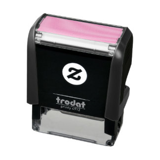 Create Your Own editable dark gray Self-inking Stamp