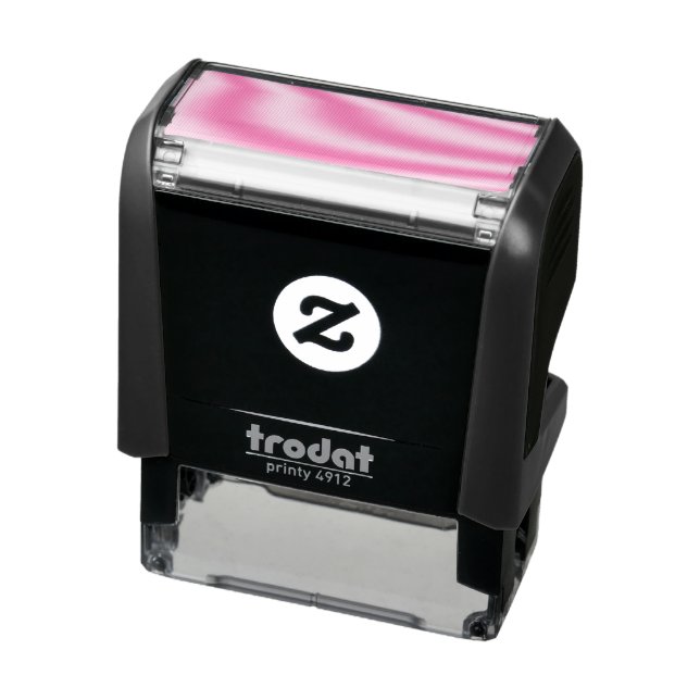 Create Your Own editable dark gray Self-inking Stamp (Product)