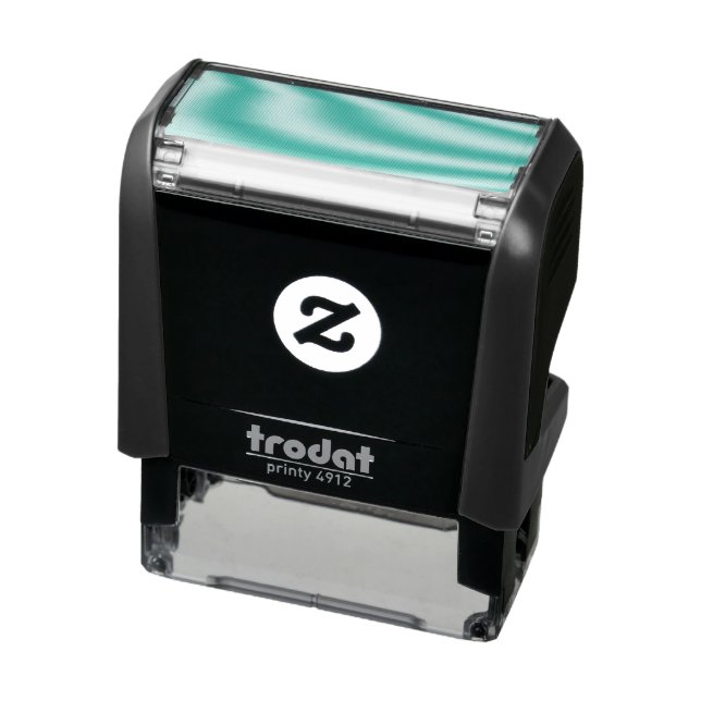 Create Your Own editable dark gray Self-inking Stamp (Product)