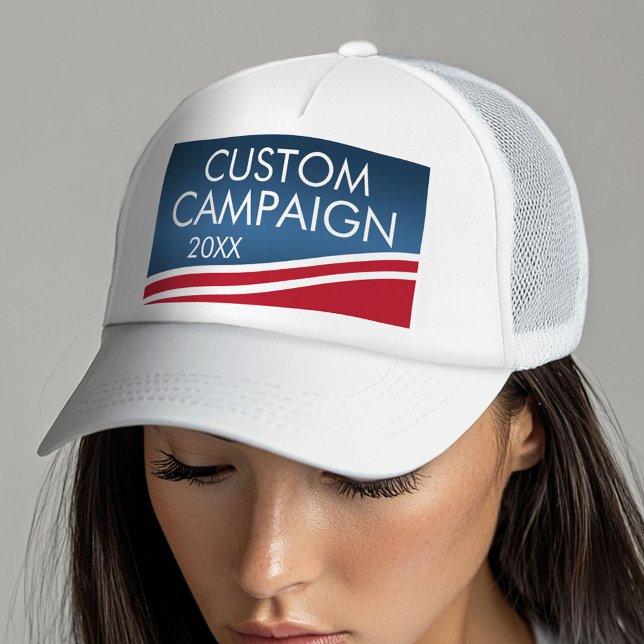 Create Your Own Election Design Trucker Hat (Custom Campaign Hat)