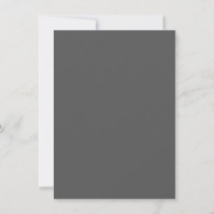 Create Your Own elegant dark gray Card