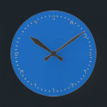 Create Your Own elegant Hebrew Clock, Personalised Round Clock<br><div class="desc">Wall Clock (HEBREW Numerals): Create Your Own - personalised professional branded item with custom logo / photo and easy further adjustments by adding text,  background colours or more images. Simple way to personalise your business,  create cool gifts for your family & friends for every occasion.</div>