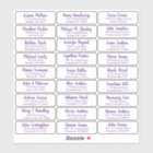 Create Your Own Elegant Wedding Guest Address