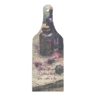 Create Your Own Elixir Bottles Apothecary Cutting Board