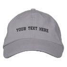 Create Your Own Embroidered Hat