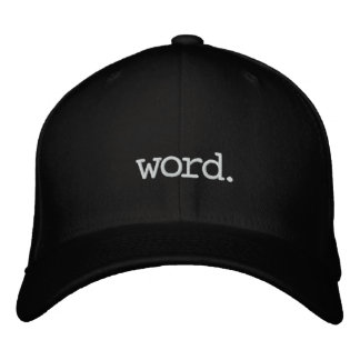 create your own. embroidered hat